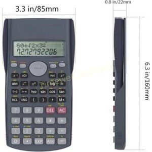 Helect 2-Line Engineering Scientific Calculator, Suitable for School (M22/11/26)
